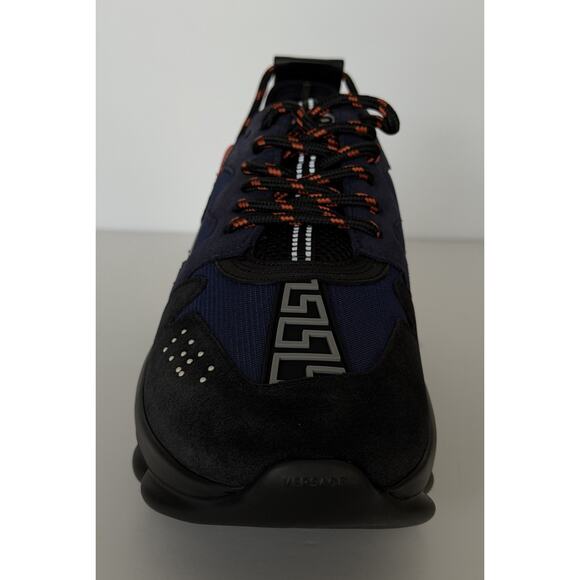 Versace Chain Reaction Chunky Sneakers Black/Blue 12 US (45 Eu) 1021575 IT NIB main image 15